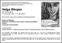 eine Anzeige